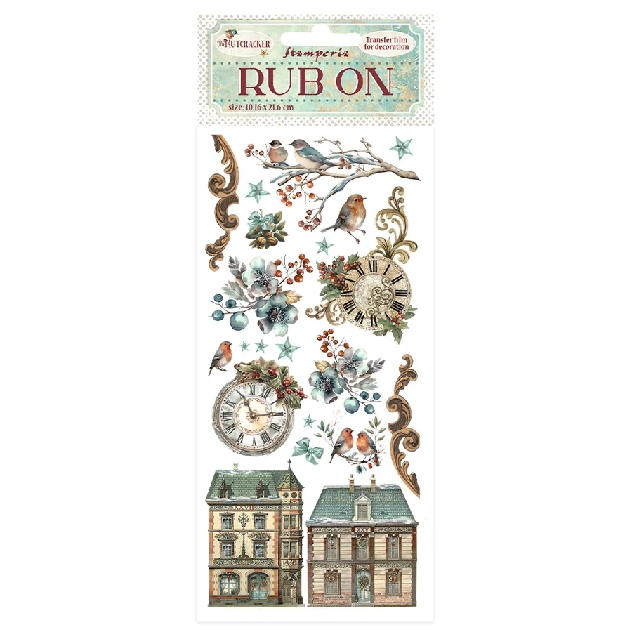 Pentart The Nutcracker clocks 10,2x21,6 cm kaparós matrica