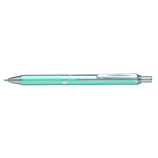 Pentel EnerGel BL407LS-A 0,35mm aquamarine test/kék tinta prémium fém nyomógombos rollertoll