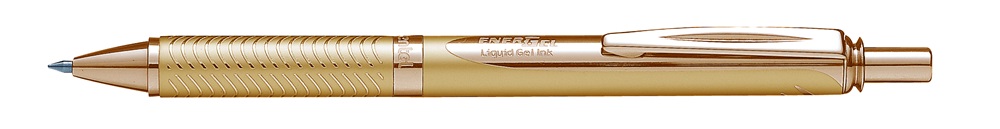 Pentel EnerGel BL407X-A 0,35mm arany test/kék tinta prémium fém nyomógombos rollertoll