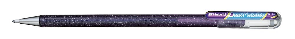 Pentel K110 Metallic kupakos lila rollertoll