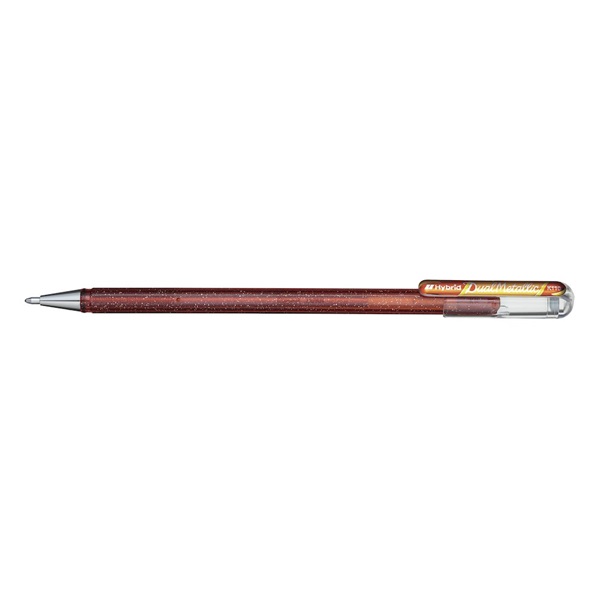 Pentel K110 Metallic kupakos narancssárga rollertoll