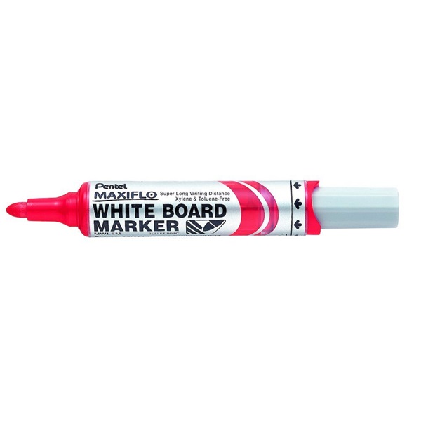 Pentel Maxiflo piros táblamarker