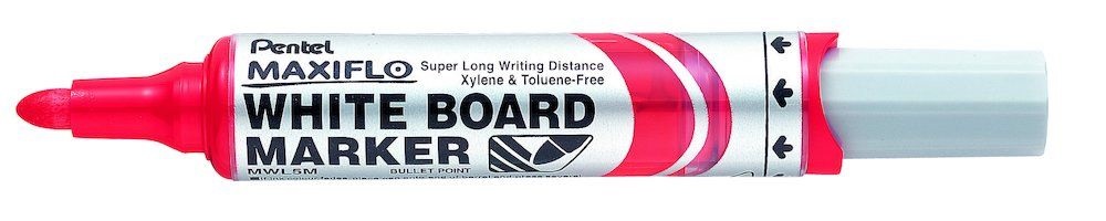 Pentel Maxiflo piros táblamarker