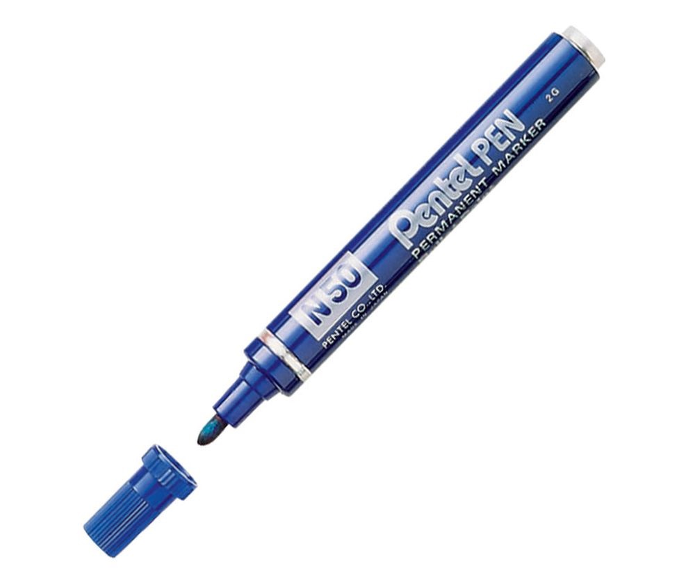 Pentel N50 kék permanent marker