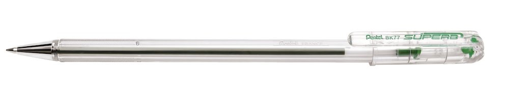 Pentel Superb 0,7mm kupakos zöld golyóstoll