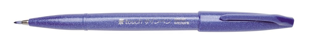 Pentel Touch SES15C-C kék ecsetfilc