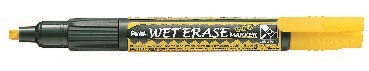 Pentel Wet Eraser vágott sárga krétamarker