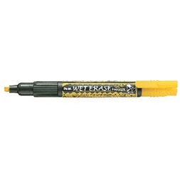 Pentel Wet Eraser vágott sárga krétamarker