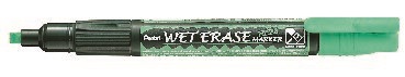 Pentel Wet Eraser vágott zöld krétamarker