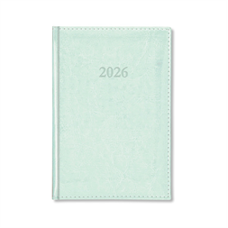 Period Border Menta 2026 B6 heti beosztású körbevarott határidőnapló