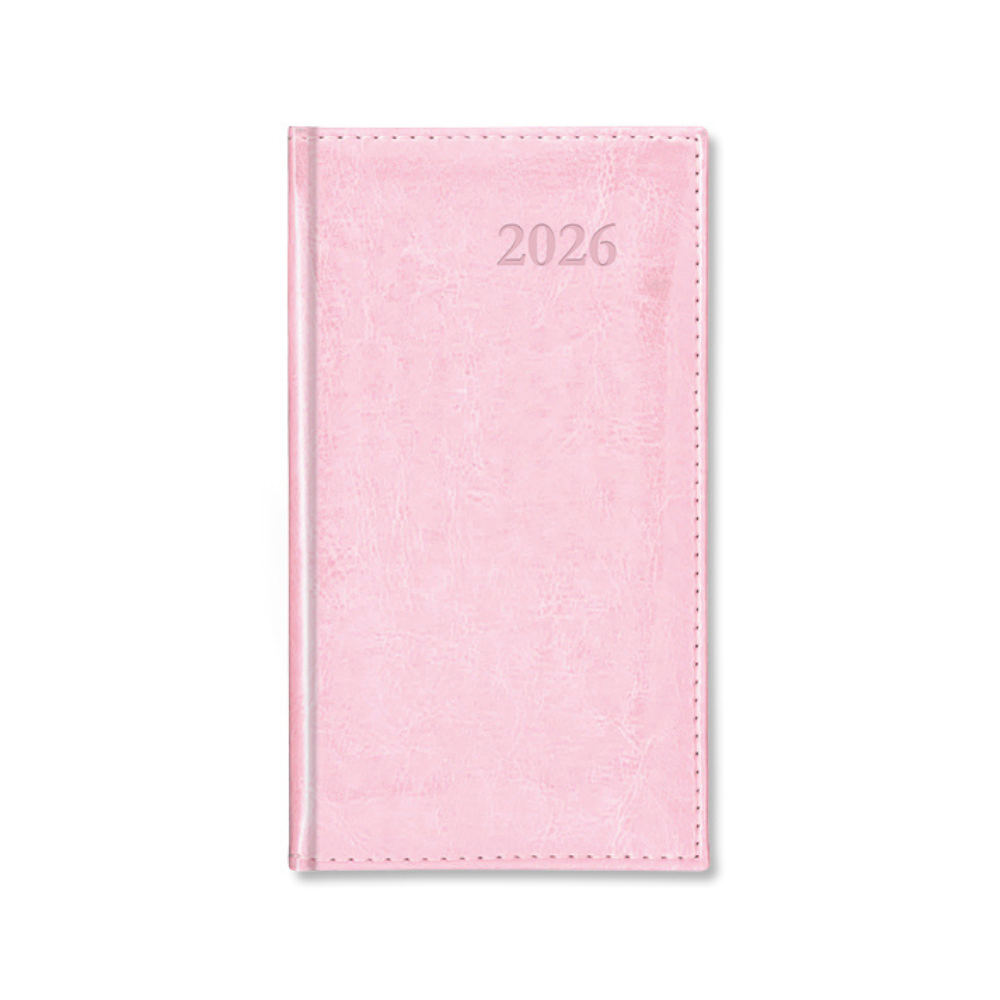 Period Border Rózsa 2026 álló körbevarott zsebnaptár