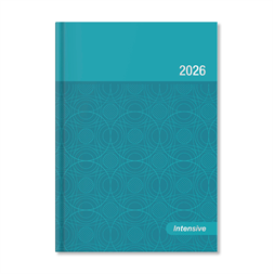 Period Intensive 2026 A5 napi beosztású kék lakk határidőnapló