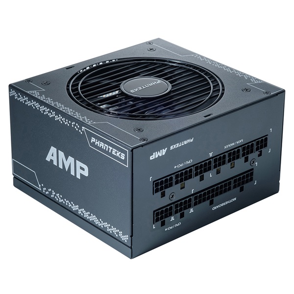Phanteks AMP v2 1000W 80+ Gold ventillátorral moduláris tápegység