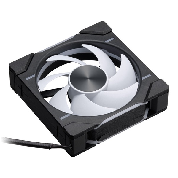 Phanteks D30 Regular Airflow 120mm PWM D-RGB L fekete ventilátor