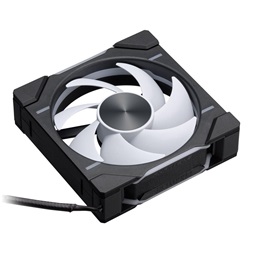 Phanteks D30 Regular Airflow 120mm PWM D-RGB L fekete ventilátor