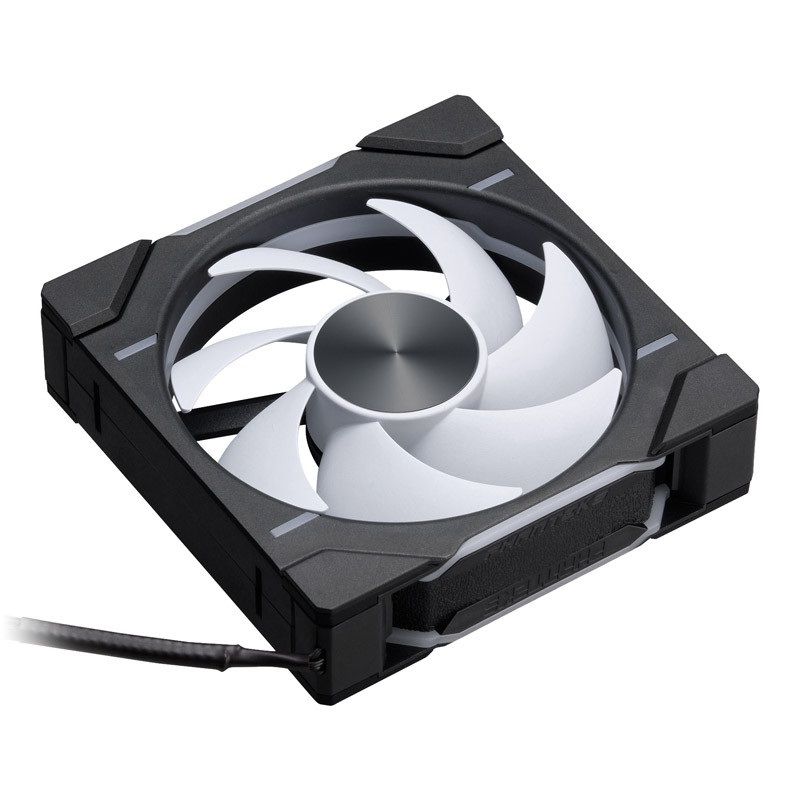 Phanteks D30 Regular Airflow 120mm PWM D-RGB L fekete ventilátor
