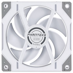 Phanteks D30 Regular Airflow 3db 120mm PWM D-RGB L fehér ventilátor