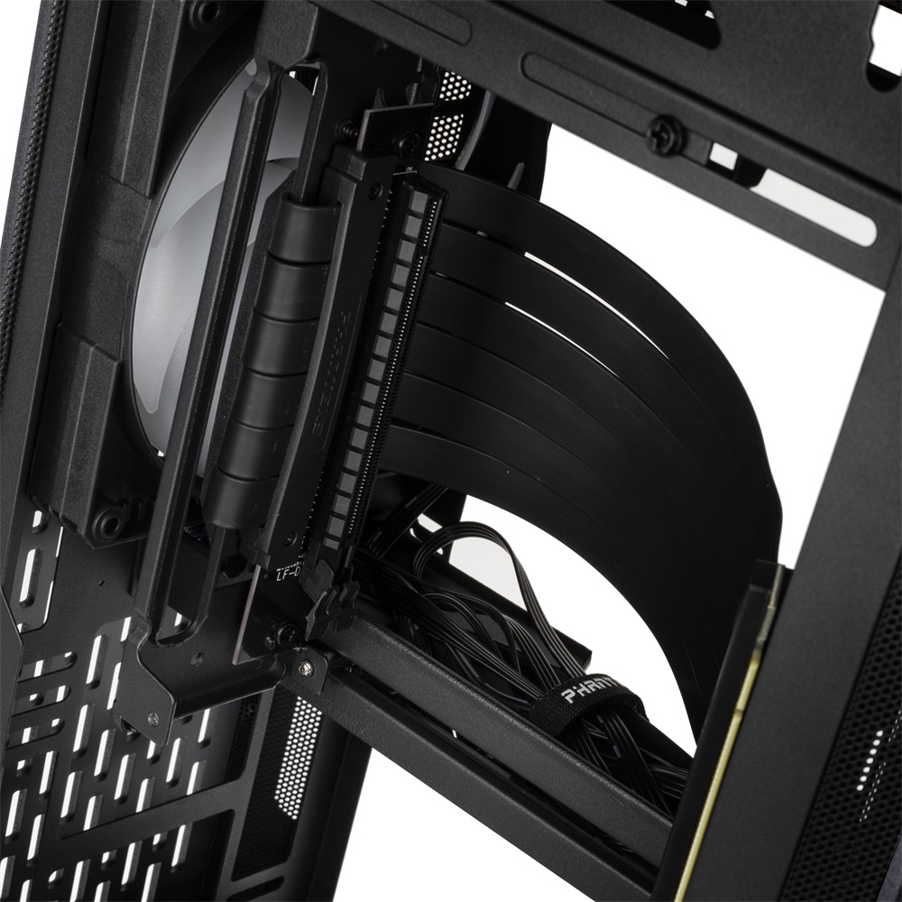 Phanteks Enthoo Evolv Shift 2 ARGB ITX edzett üveg fekete ház