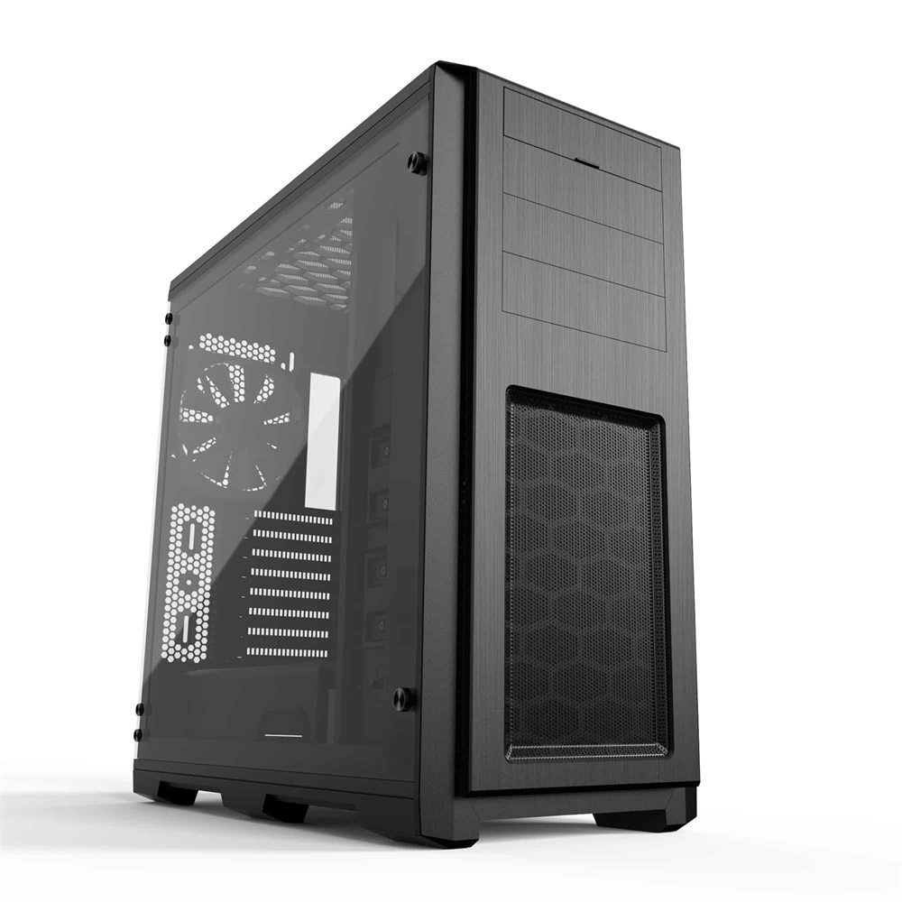 Phanteks Enthoo Pro TG ATX edzett üveg fekete ház