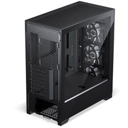 Phanteks G370A edzett üveg 3x120mm DRGB venti fekete ház