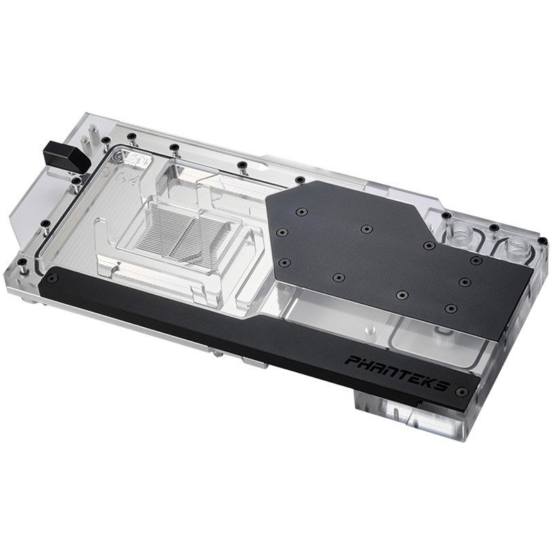 Phanteks Glacier G4080 RTX Strix/TUF DRGB fekete VGA vízhűtő blokk