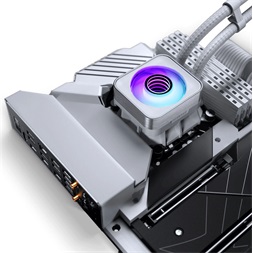Phanteks Glacier One 360D30 X2 3x120mm DRGB fehér vízhűtéses processzor hűtő