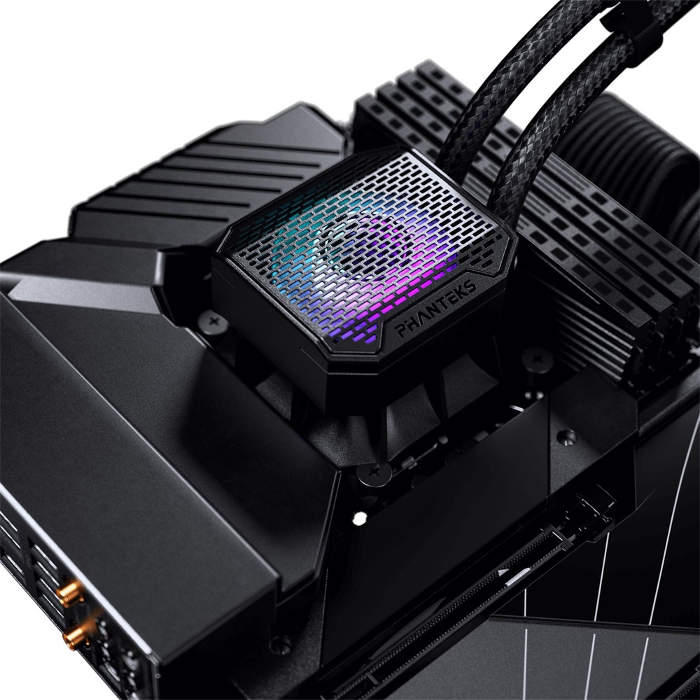 Phanteks Glacier One 360M25 Gen2 3x120mm DRGB fekete vízhűtéses processzor hűtő