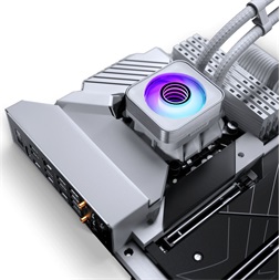 Phanteks Glacier One 420D30 X2 3x140mm DRGB fehér vízhűtéses processzor hűtő