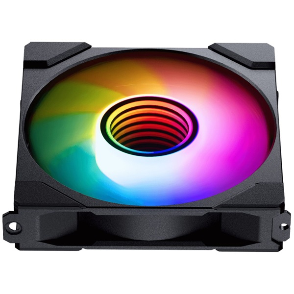 Phanteks M25 Gen2 120mm PWM D-RGB (fordított légáram) fekete ventilátor