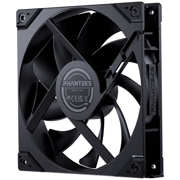 Phanteks M25 Gen2 140mm PWM fekete ventilátor