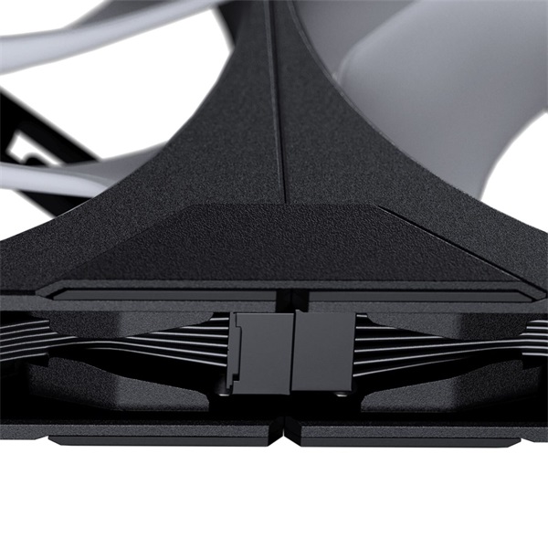 Phanteks M25 Gen2 3db 120mm PWM D-RGB (fordított légáram) fekete ventilátor