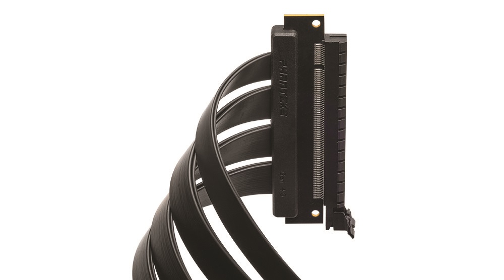 Phanteks PCI-e 4.0 90 fok-os 22cm riser kábel