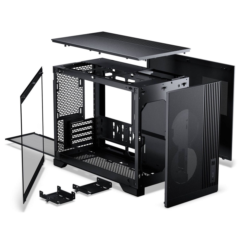 Phanteks XT M3 MATX edzett üveg fekete ház
