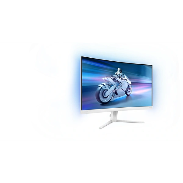 Philips 27" 27M2C5501/00 QHD Fast VA 180Hz HDMI/DP fehér ívelt gamer monitor