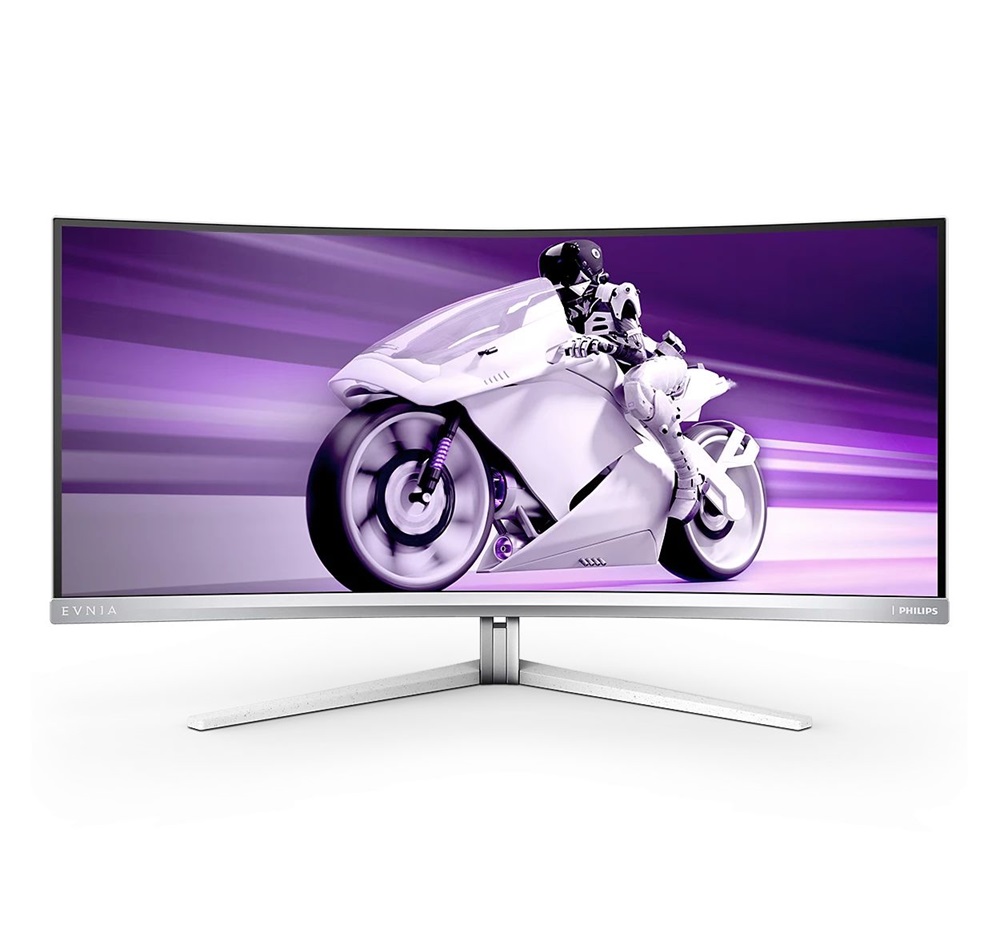Philips 34" 34M2C8600/00 UWQHD QD-OLED HDMI/DP/USB ívelt gamer monitor