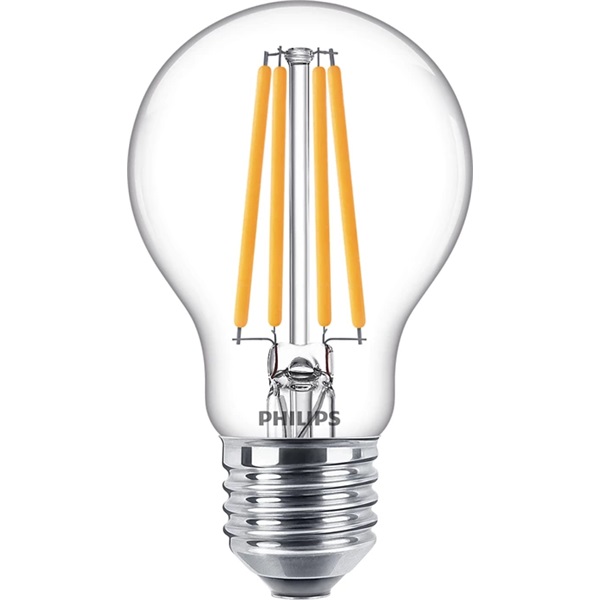 Philips 929002026155 E27 100W átlátszó meleg-fehér gömb alakú LED fényforrás