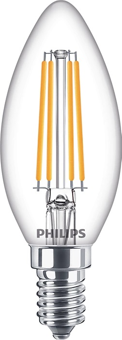 Philips 929002028055 E14 60W átlátszó meleg-fehér gyertya alakú LED fényforrás