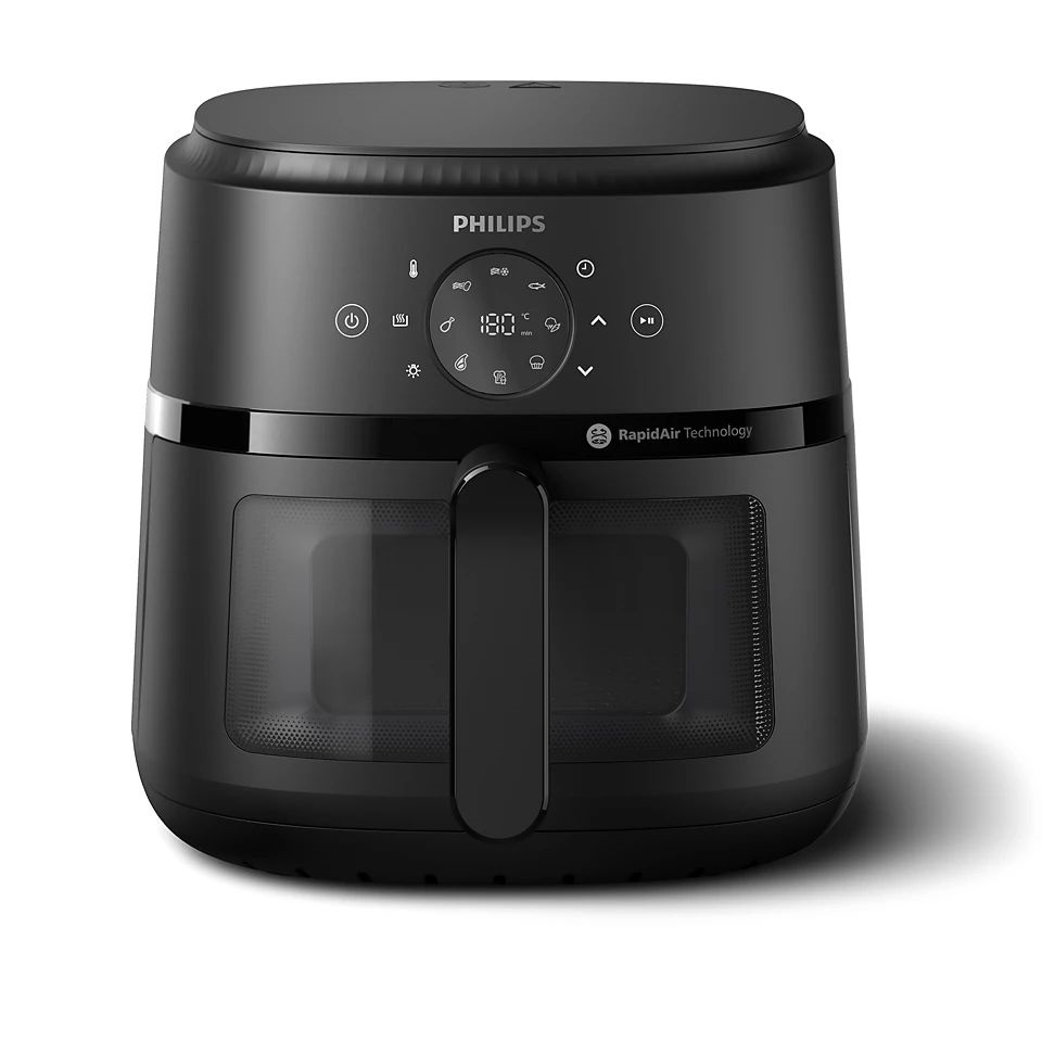 Philips Airfryer 2000 XL NA230/00 fekete 6,2 L forrólevegős sütő