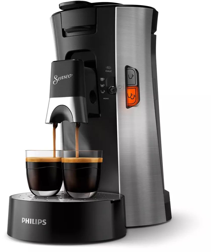 Philips CSA250/11 Senseo Select fém-fekete párnás kávéfőző