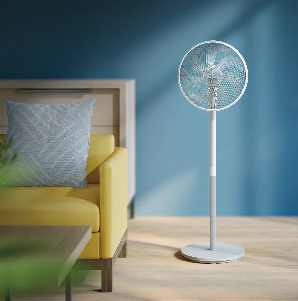 Philips CX2550/00 2000 Series fehér-szürke álló ventilátor