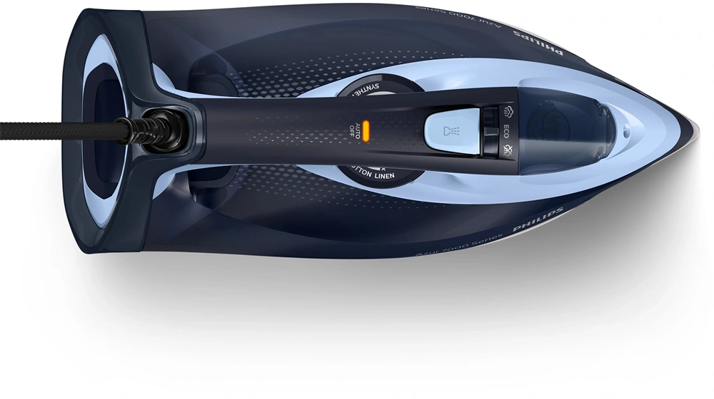 Philips DST7041/20 7000 világos-sötétkék gőzölős vasaló