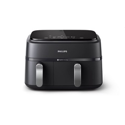 Philips DualBasket NA351/00 fekete 9 L forrólevegős sütő
