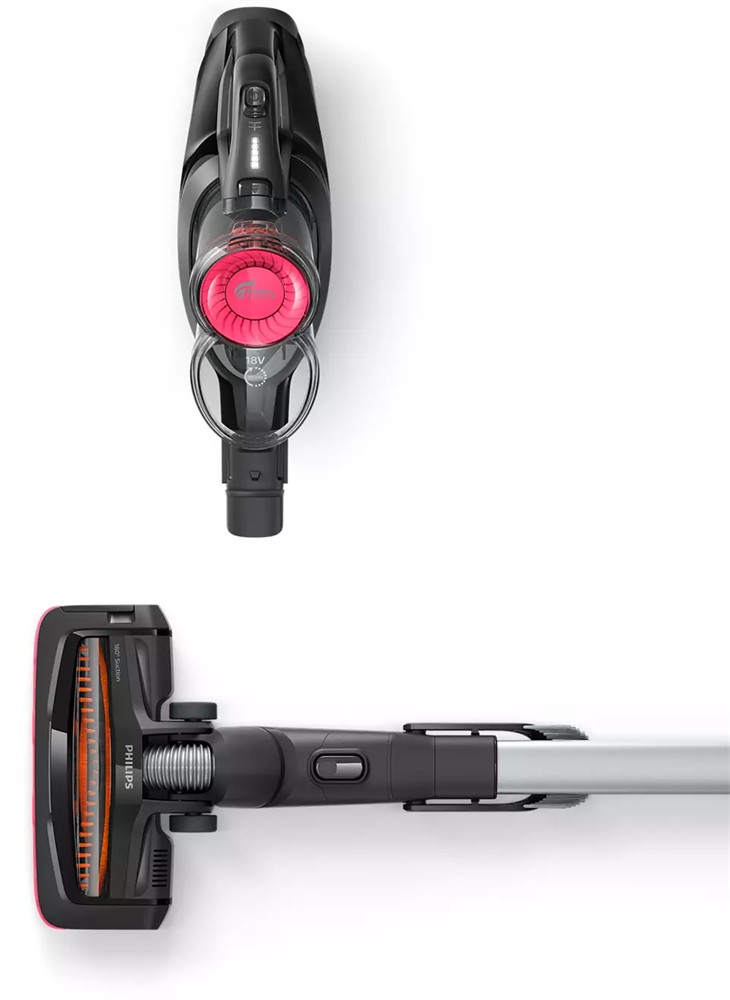 Philips FC6722/01 SpeedPro fekete vezeték nélküli álló porszívó