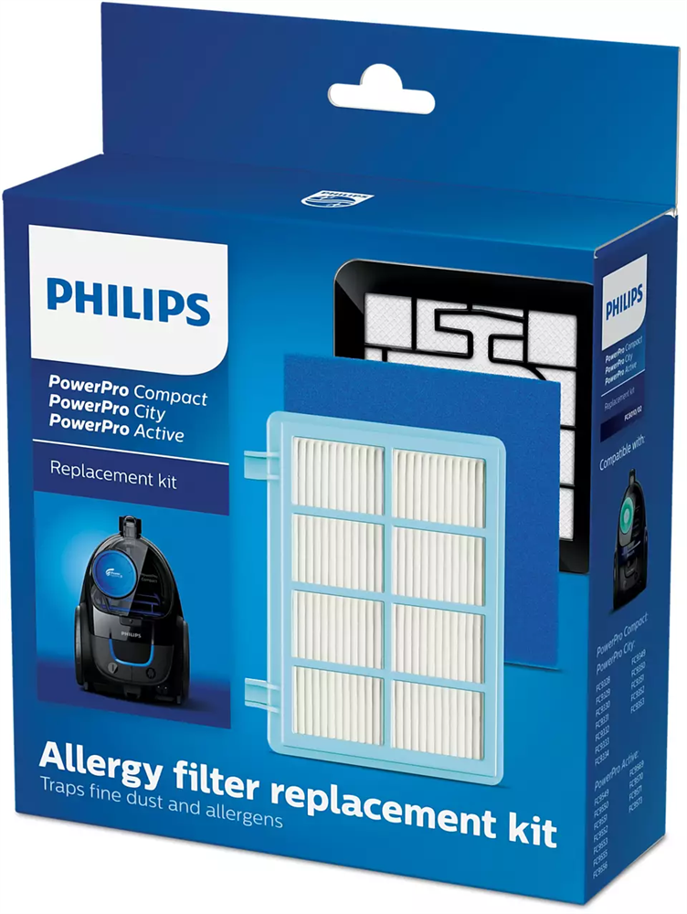 Philips FC8010/02 PowerPro Compact&Active Allergy H13 porszívó szűrőkészlet