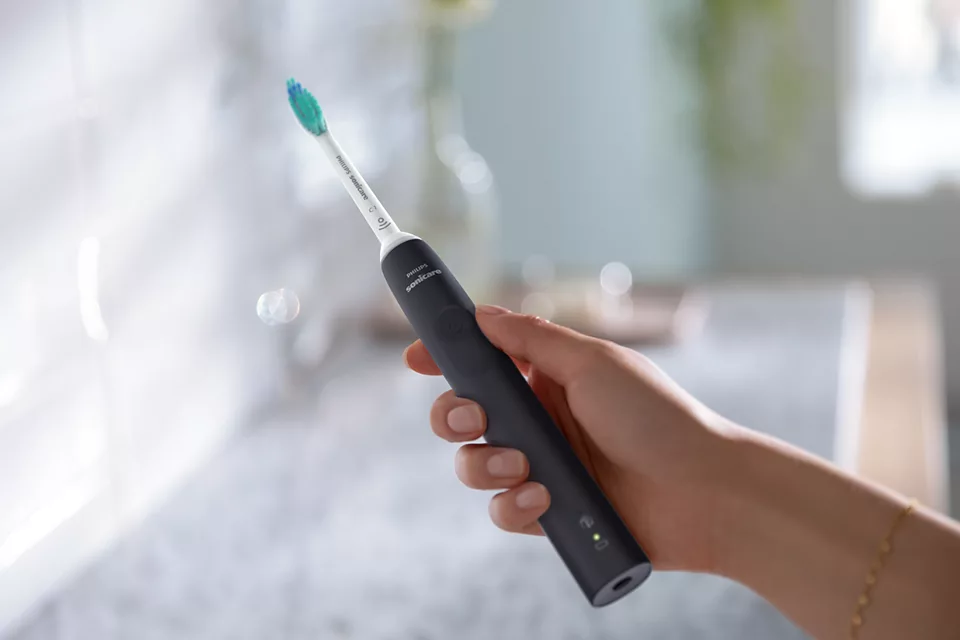 Philips HX3671/14 Sonicare S3100 fekete elektromos fogkefe