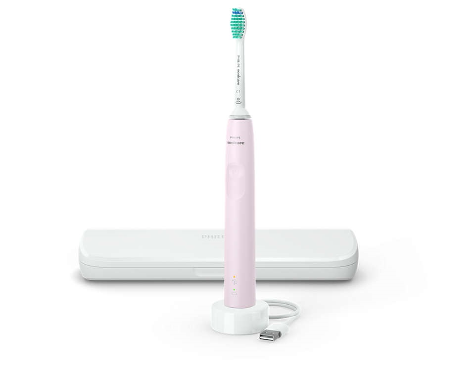 Philips HX3673/11 Sonicare S3100 utazótokkal rózsaszín elektromos fogkefe