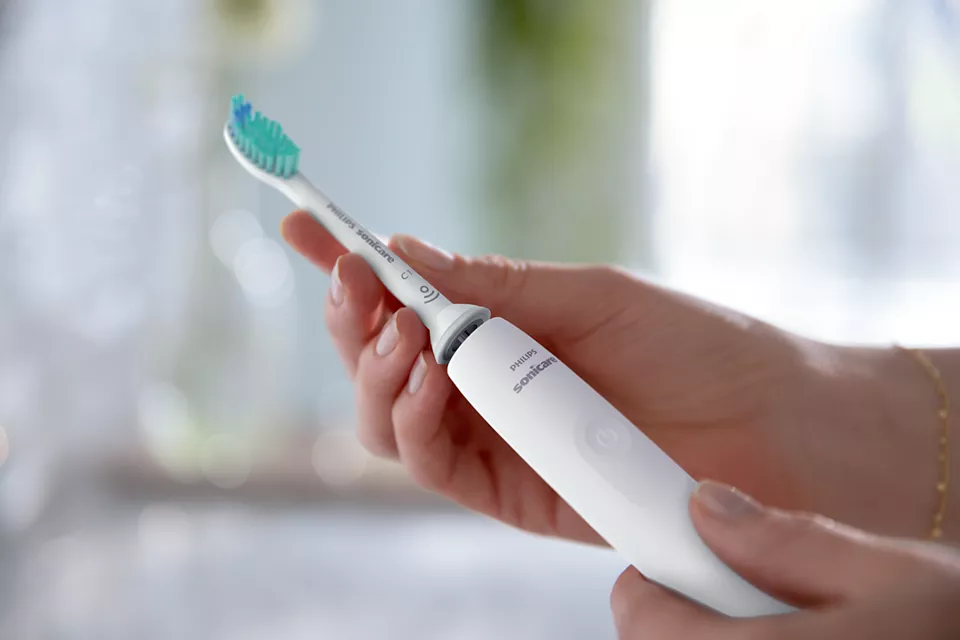 Philips HX3673/13 Sonicare S3100 utazótokkal fehér szónikus elektromos fogkefe