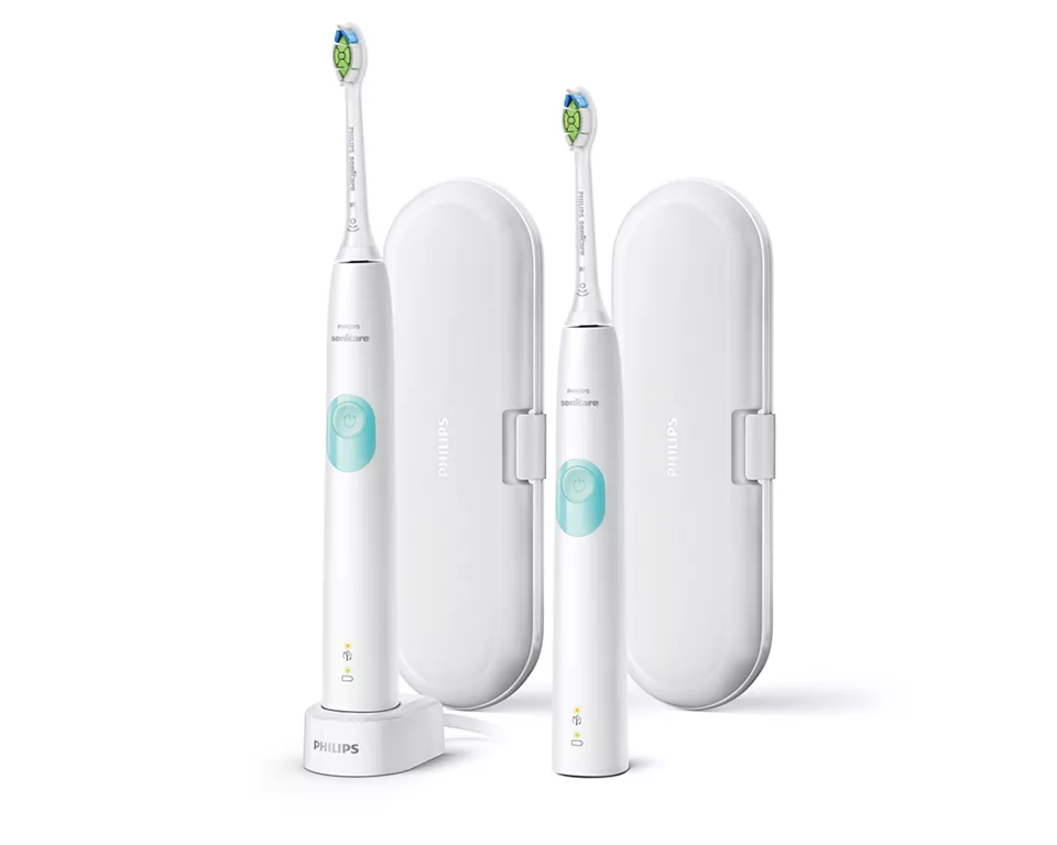 Philips HX6807/35 Sonicare ProtectiveClean 4300 2 db-os fehér szónikus elektromos fogkefe szett