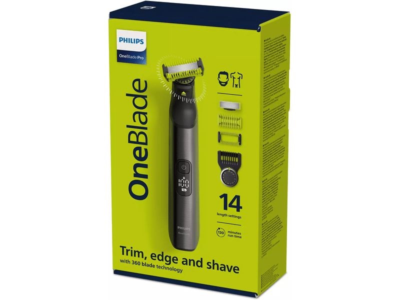 Philips OneBlade Pro QP6551/17 hibrid borotva