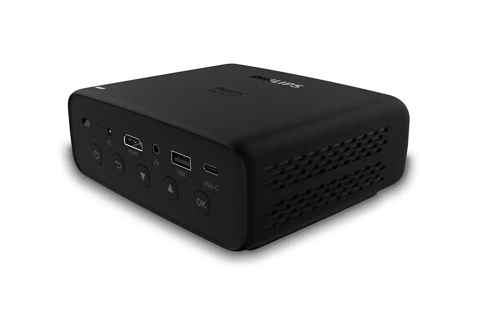 Philips PPX360 PicoPix Micro 2TV WVGA fekete hordozható projektor